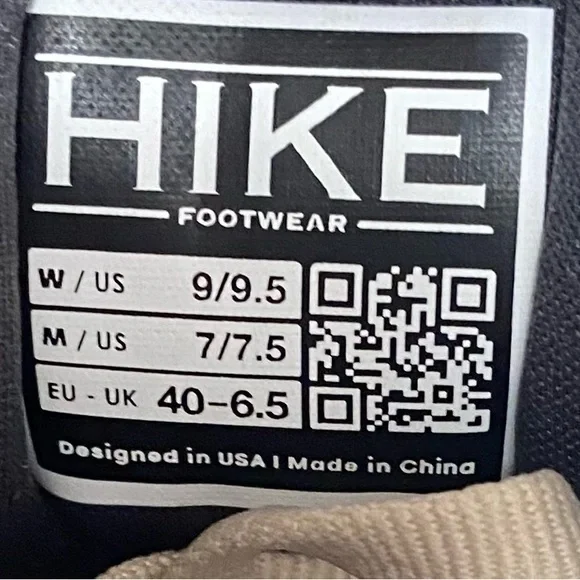 HIKE Footwear Unisex Athletic Sneakers in Beige - Picture 7 of 7